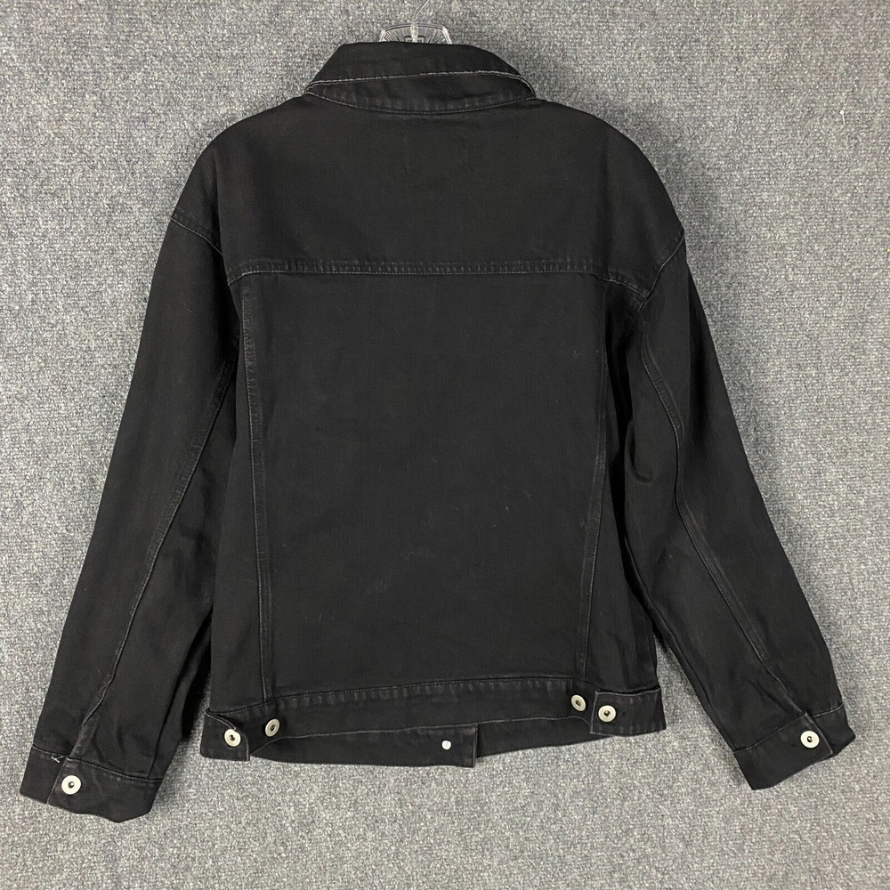 Love Tree Denim Jacket Women's Medium Black Cotton Blend Adults M - Picture 8 of 9
